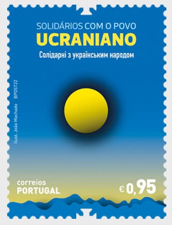 Portugal 2022 Solidarity with Ukrainian People Stamp MNH