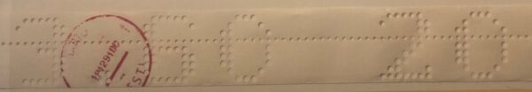 Estonia Estland 1991 Tartu local definitives white paper value 3.60 final place on a roll 20 Michel # 1a mint FV