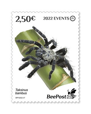 Finland 2022 discoveries new species Taksinus bambus BeePost stamp mint