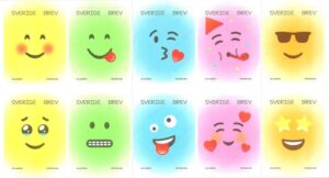 Greeting stamps